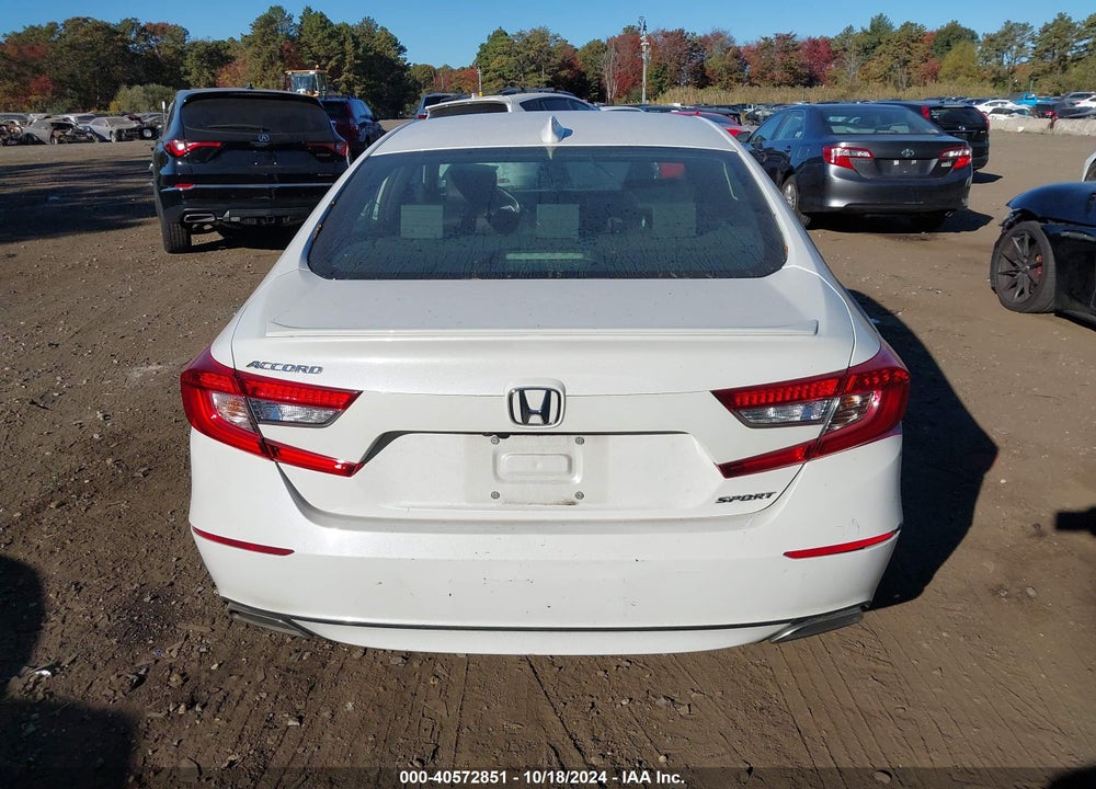 2020 HONDA ACCORD SPORT VIN: 1HGCV1F36LA040654