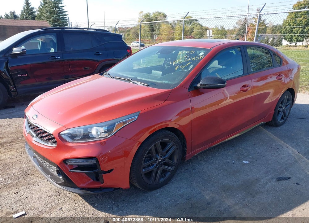 2021 KIA FORTE GT LINE VIN: 3KPF34AD0ME404729