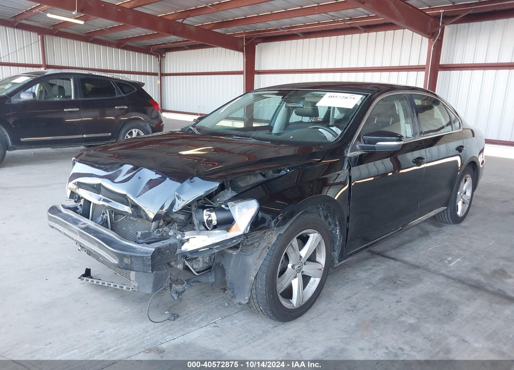 2013 VOLKSWAGEN PASSAT 2.5L SE VIN: 1VWBP7A36DC064938