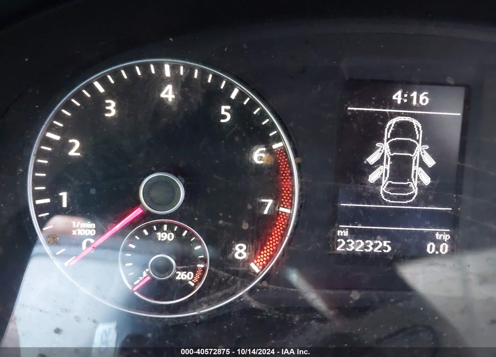 2013 VOLKSWAGEN PASSAT 2.5L SE VIN: 1VWBP7A36DC064938