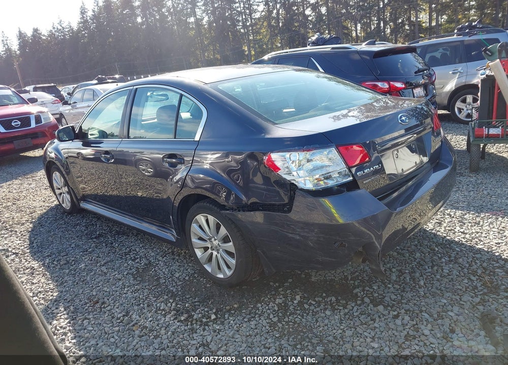 2010 SUBARU LEGACY 2.5I LIMITED VIN: 4S3BMBJ62A3234829