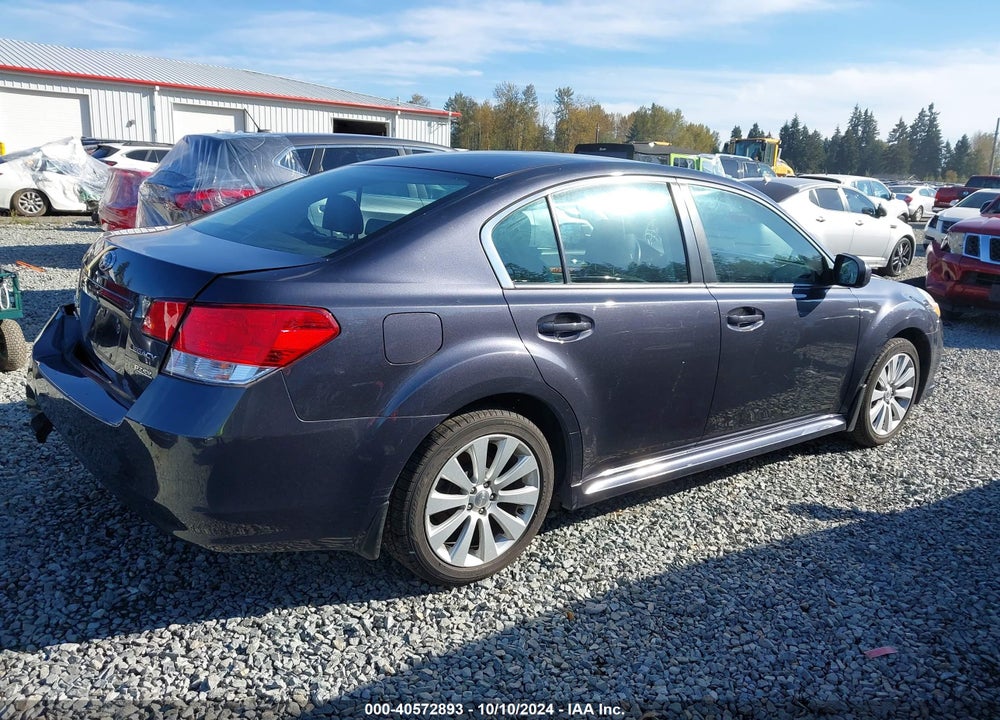 2010 SUBARU LEGACY 2.5I LIMITED VIN: 4S3BMBJ62A3234829