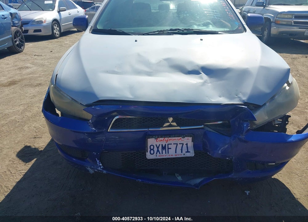 2008 MITSUBISHI LANCER DE/ES VIN: JA3AU26U98U040210