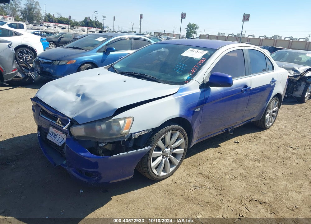 2008 MITSUBISHI LANCER DE/ES VIN: JA3AU26U98U040210