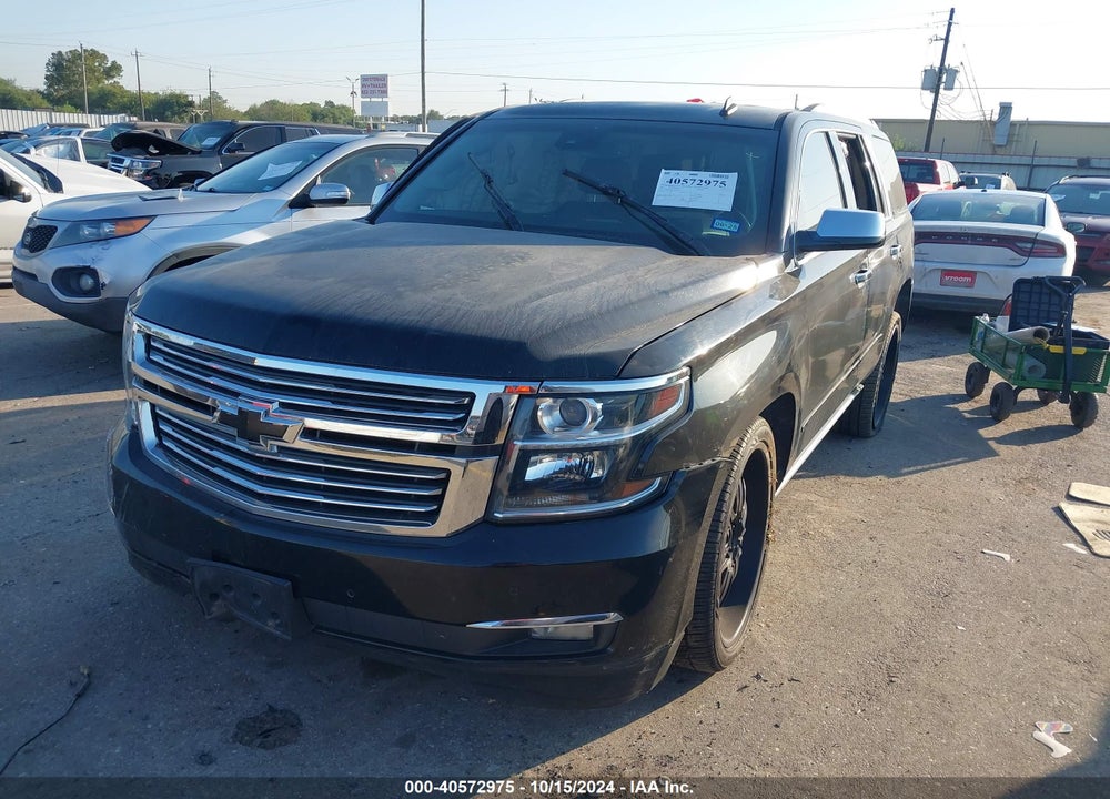 2015 CHEVROLET TAHOE LTZ VIN: 1GNSCCKC6FR101001
