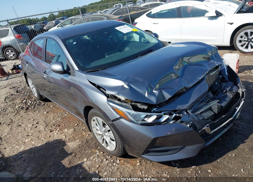 2021 NISSAN SENTRA S XTRONIC CVT VIN: 3N1AB8BV8MY312653