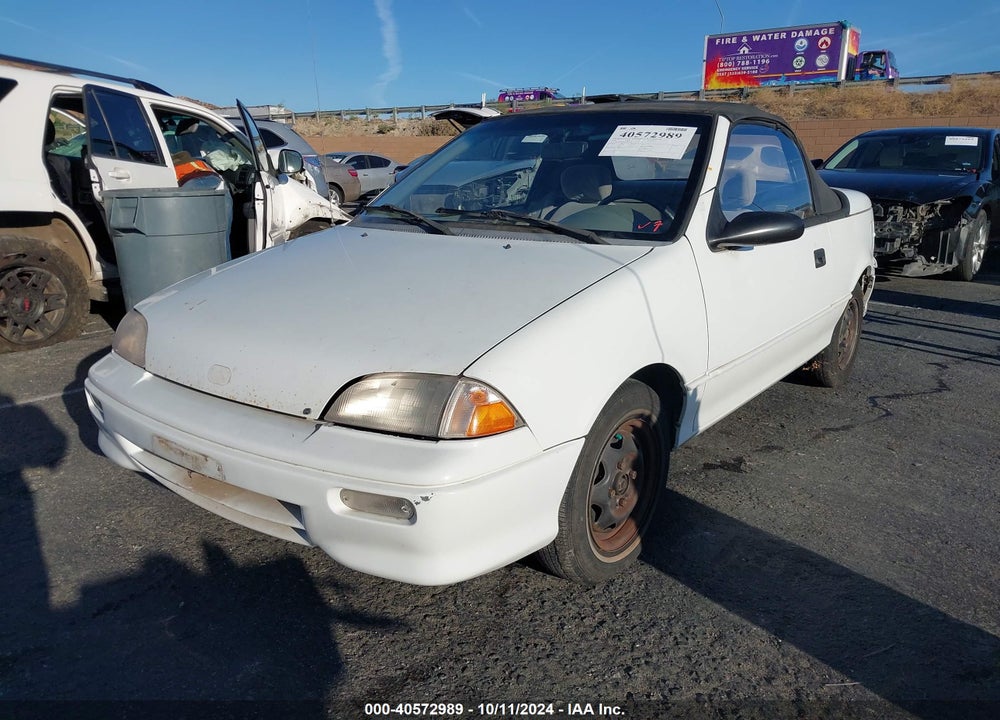 1993 GEO METRO LSI SPRINT CL VIN: JG1MR3369PK211410