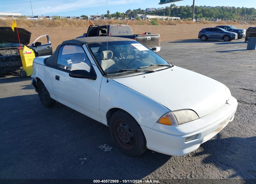 1993 GEO METRO LSI SPRINT CL VIN: JG1MR3369PK211410