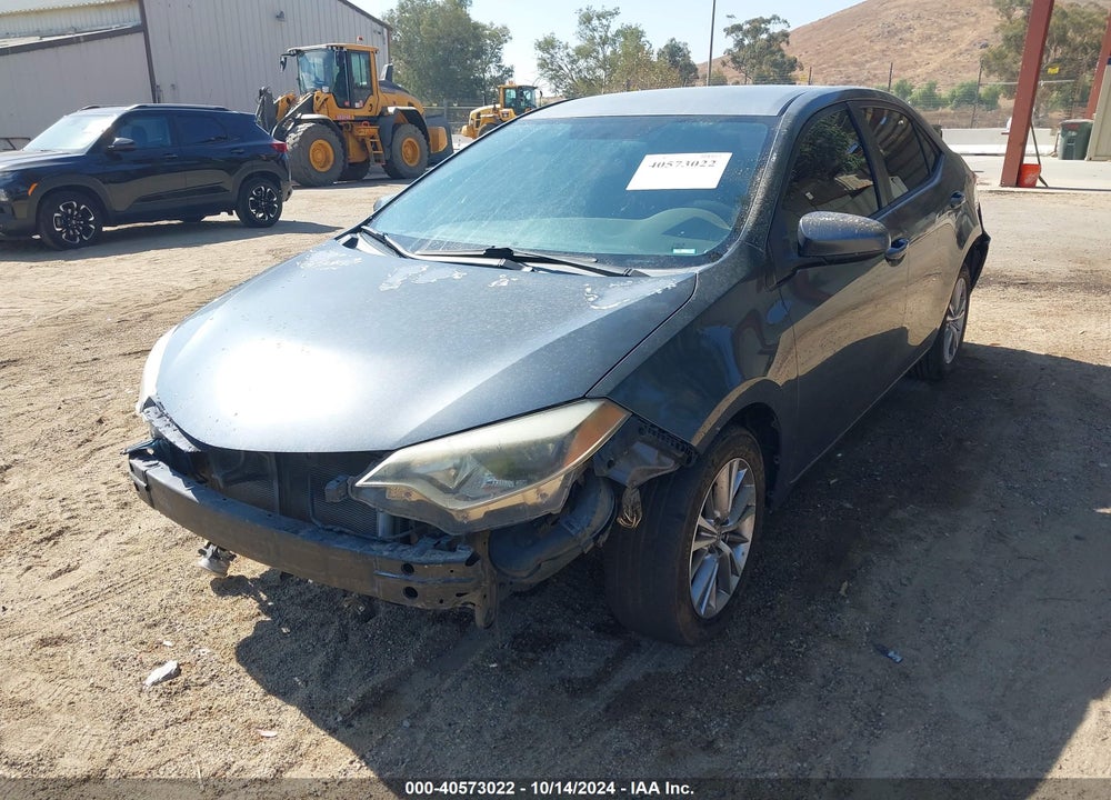 2014 TOYOTA COROLLA LE PLUS VIN: 5YFBURHEXEP120631