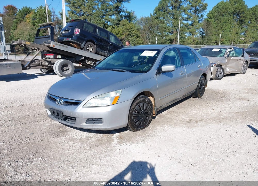 2007 HONDA ACCORD 2.4 LX VIN: 3HGCM56457G711015