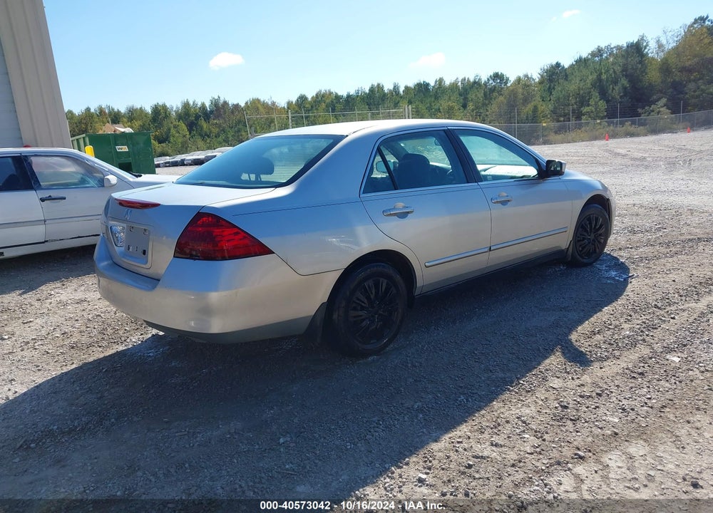 2007 HONDA ACCORD 2.4 LX VIN: 3HGCM56457G711015