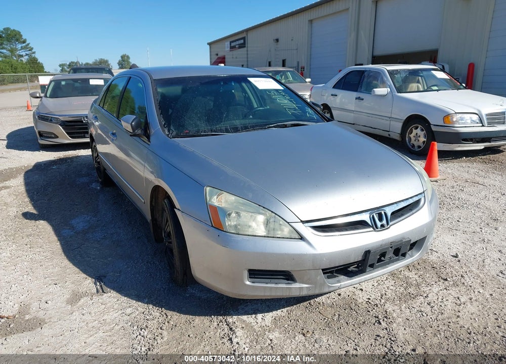 2007 HONDA ACCORD 2.4 LX VIN: 3HGCM56457G711015
