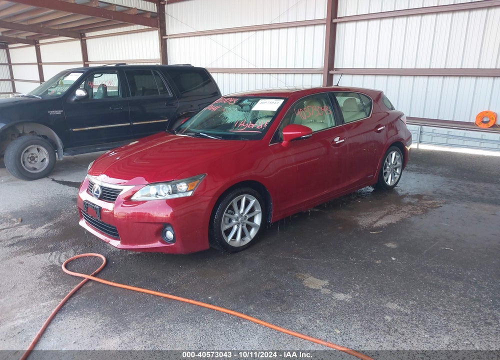 2013 LEXUS CT 200H VIN: JTHKD5BH2D2154604