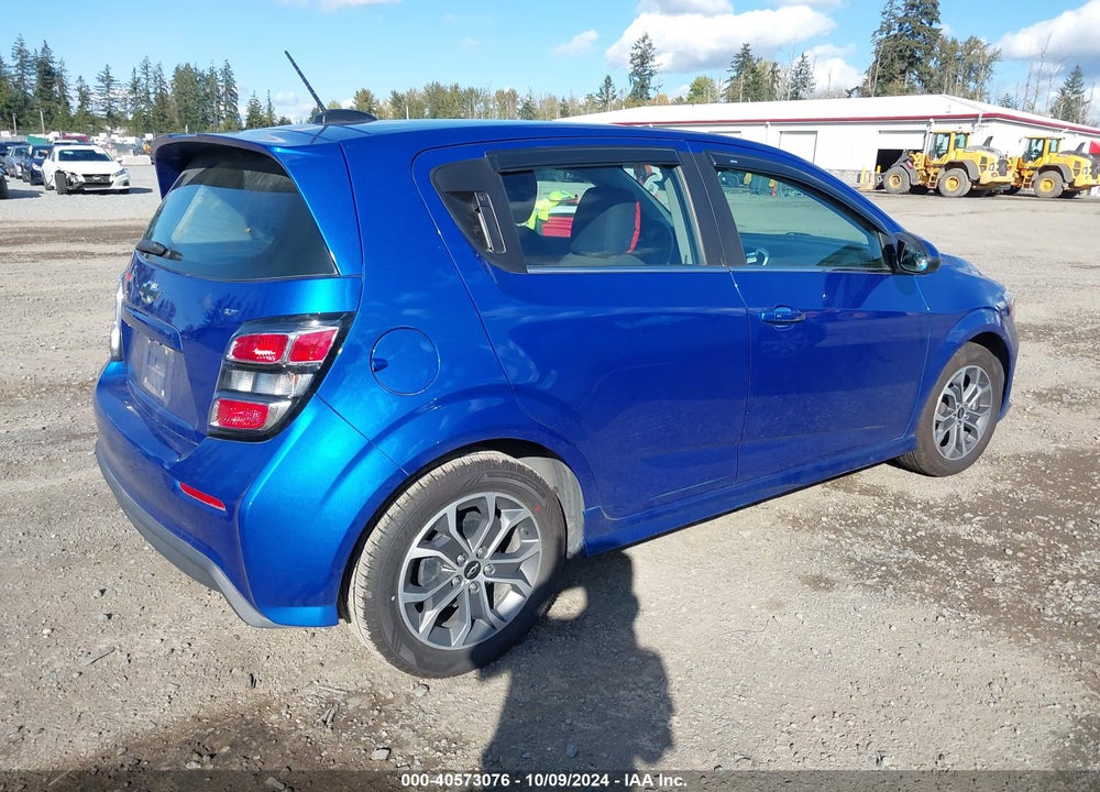 2018 CHEVROLET SONIC VIN: 1G1JD6SB6J4134525