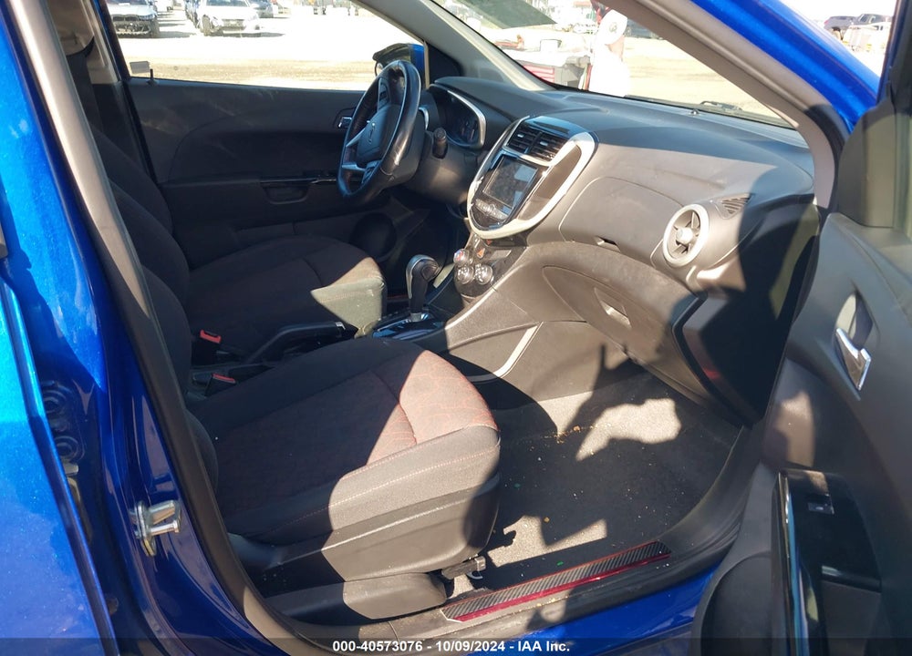 2018 CHEVROLET SONIC VIN: 1G1JD6SB6J4134525