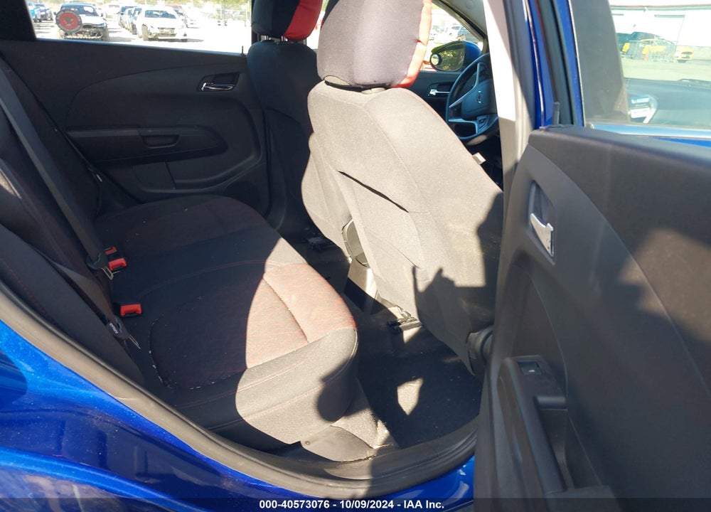 2018 CHEVROLET SONIC VIN: 1G1JD6SB6J4134525