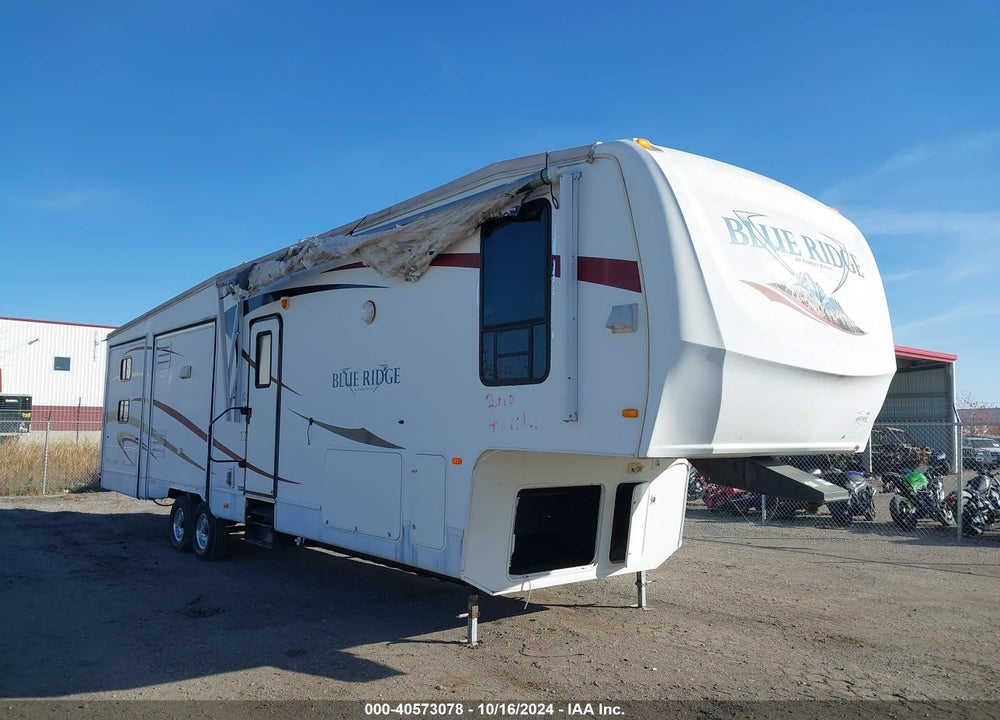 2010 BLUE CABIN 2950 VIN: 4X4FBLN28AG096432