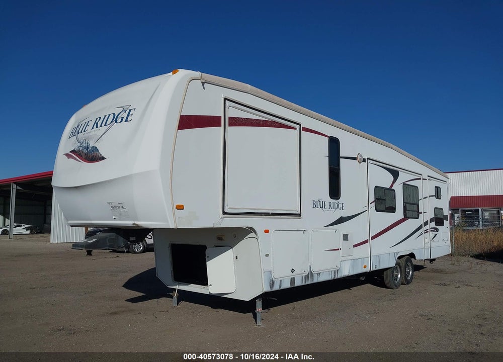 2010 BLUE CABIN 2950 VIN: 4X4FBLN28AG096432