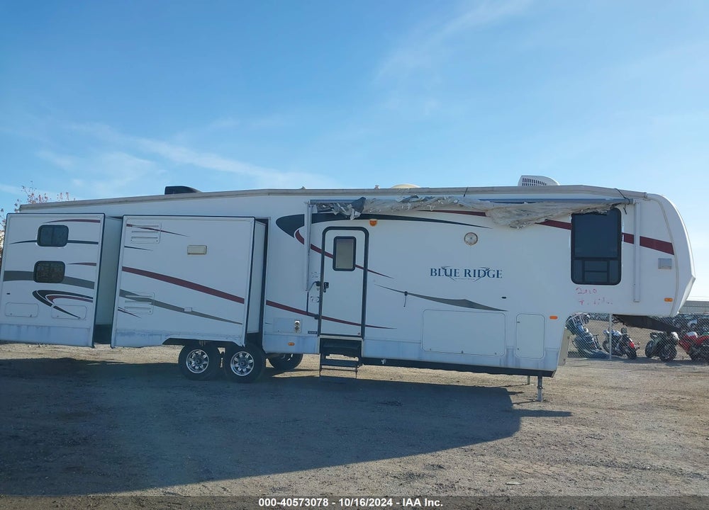 2010 BLUE CABIN 2950 VIN: 4X4FBLN28AG096432