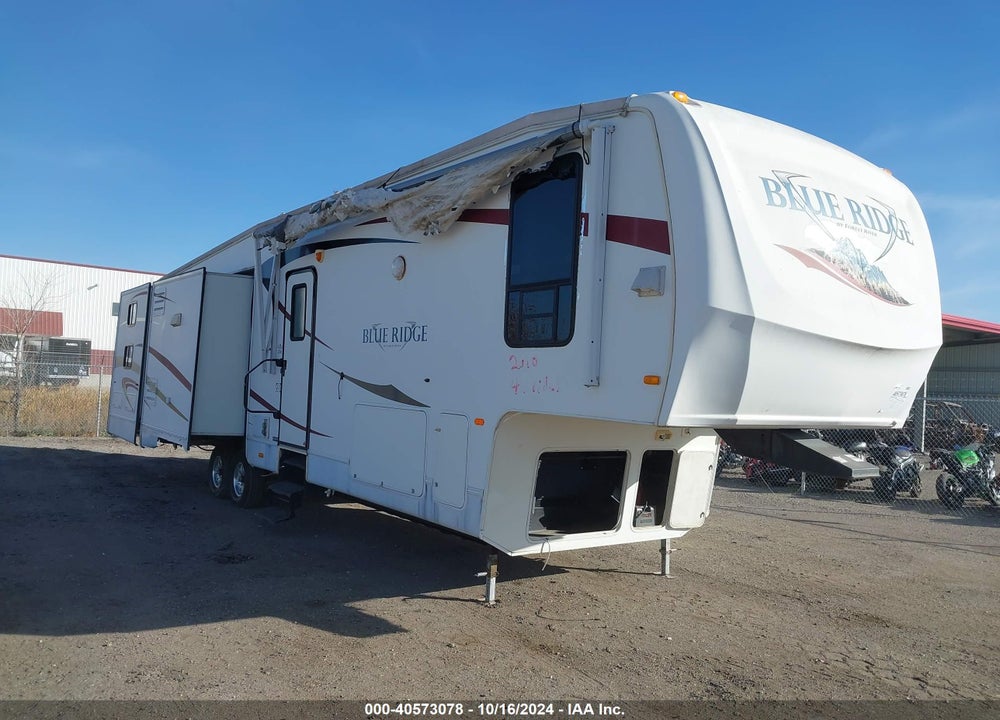 2010 BLUE CABIN 2950 VIN: 4X4FBLN28AG096432