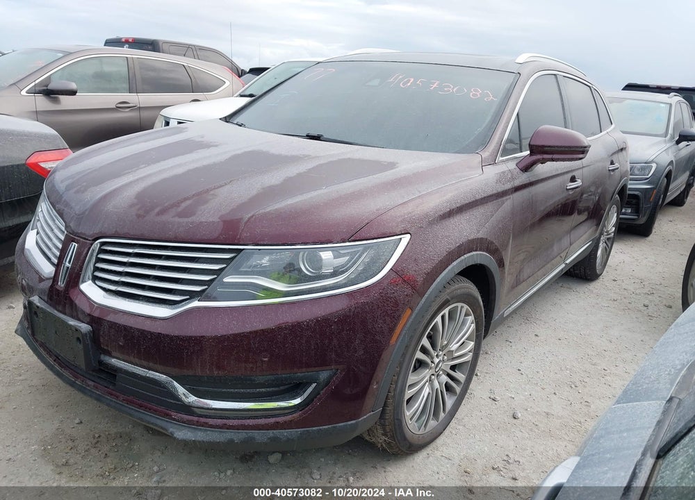 2017 LINCOLN MKX RESERVE VIN: 2LMPJ6LR5HBL12950