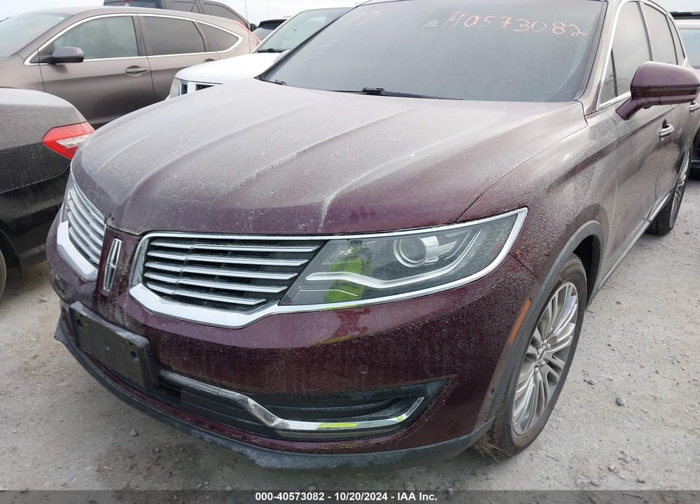 2017 LINCOLN MKX RESERVE VIN: 2LMPJ6LR5HBL12950