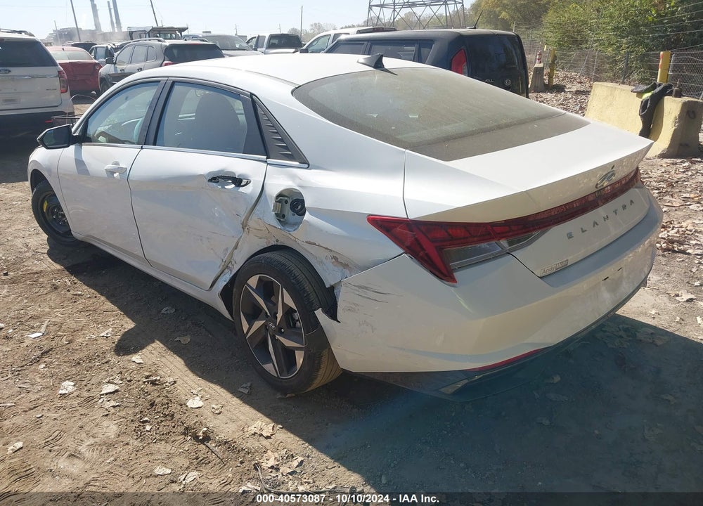 2022 HYUNDAI ELANTRA SEL VIN: 5NPLN4AGXNH054787