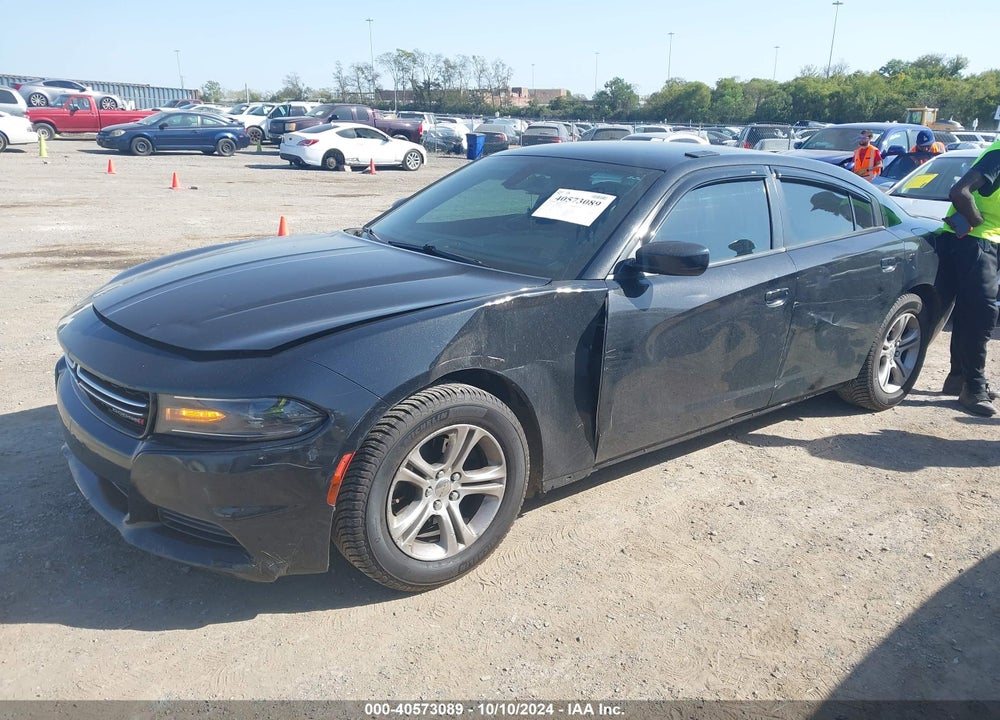 2015 DODGE CHARGER SE VIN: 2C3CDXBG4FH840649