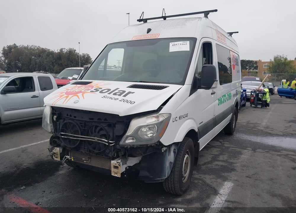 2016 MERCEDES-BENZ SPRINTER 2500 NORMAL ROOF VIN: WD4PE7DD5GP187846