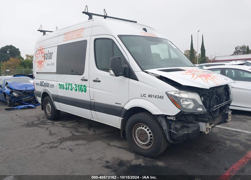 2016 MERCEDES-BENZ SPRINTER 2500 NORMAL ROOF VIN: WD4PE7DD5GP187846