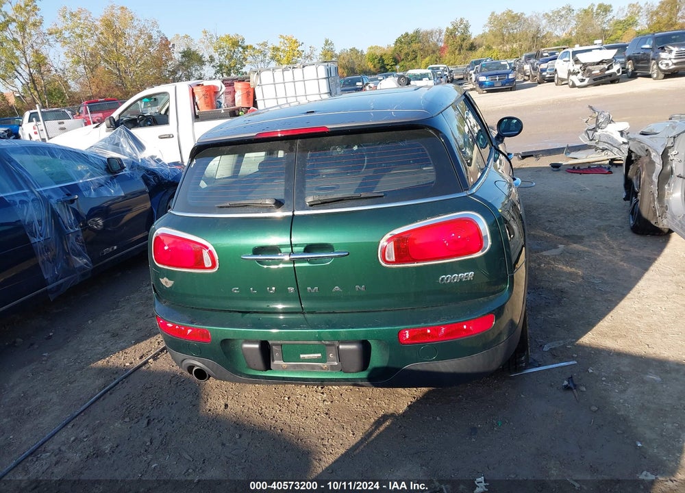 2016 MINI CLUBMAN COOPER VIN: WMWLN5C53G2B35183