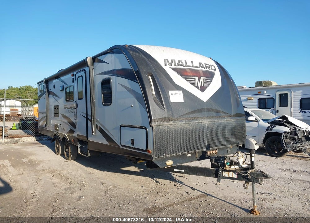 2018 MALLARD TRAVEL TRAILER VIN: 50FNB322XJE372169