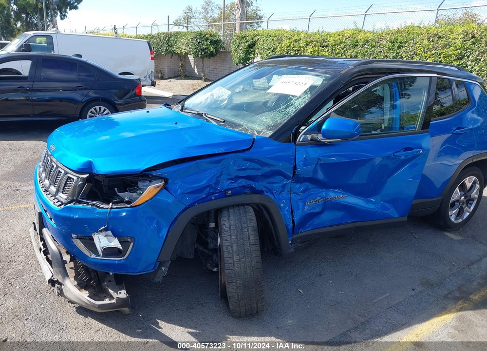 2020 JEEP COMPASS LIMITED FWD VIN: 3C4NJCCB8LT108066