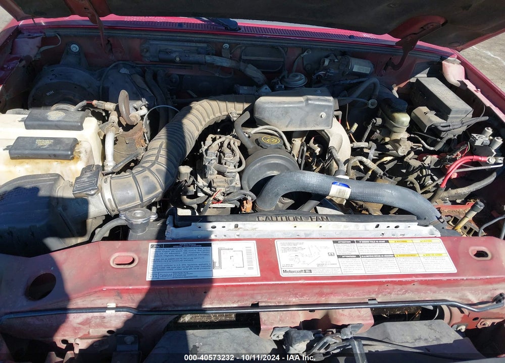 1998 FORD RANGER SPLASH/XL/XLT VIN: 1FTYR10C1WUB76727