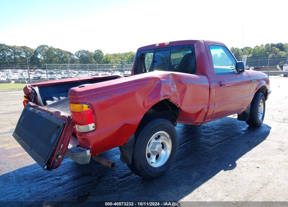 1998 FORD RANGER SPLASH/XL/XLT VIN: 1FTYR10C1WUB76727