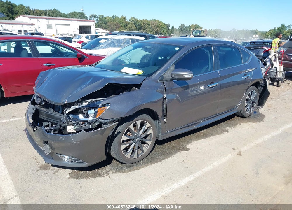 2019 NISSAN SENTRA SR VIN: 3N1AB7AP3KY321576