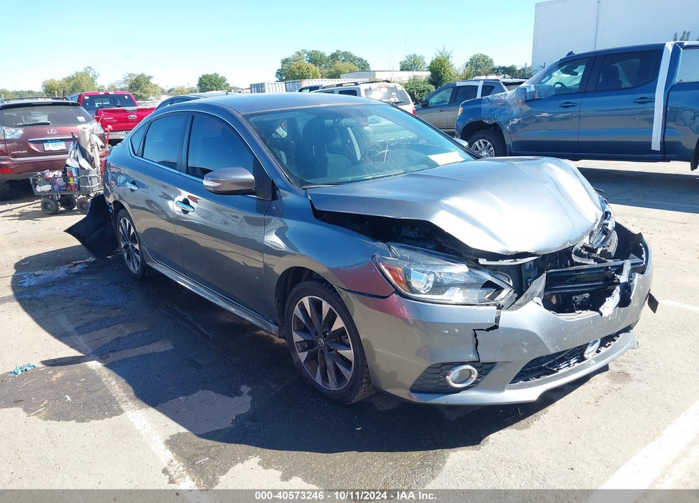 2019 NISSAN SENTRA SR VIN: 3N1AB7AP3KY321576