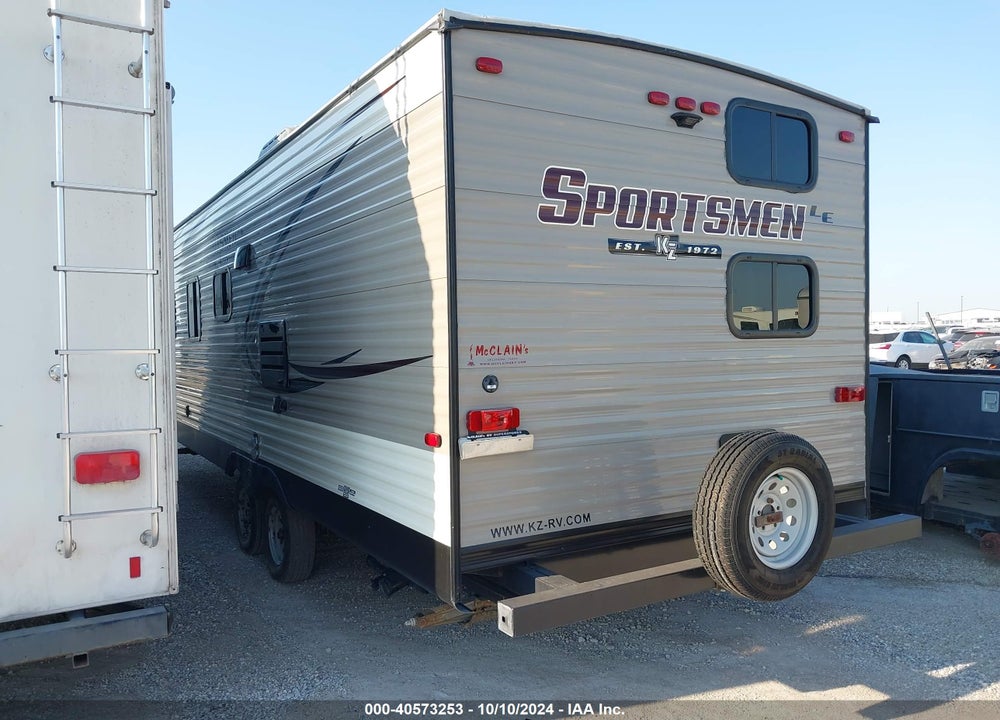 2017 SPORTSMEN KZ LE 260BHLE VIN: 4EZTU2624H5013627