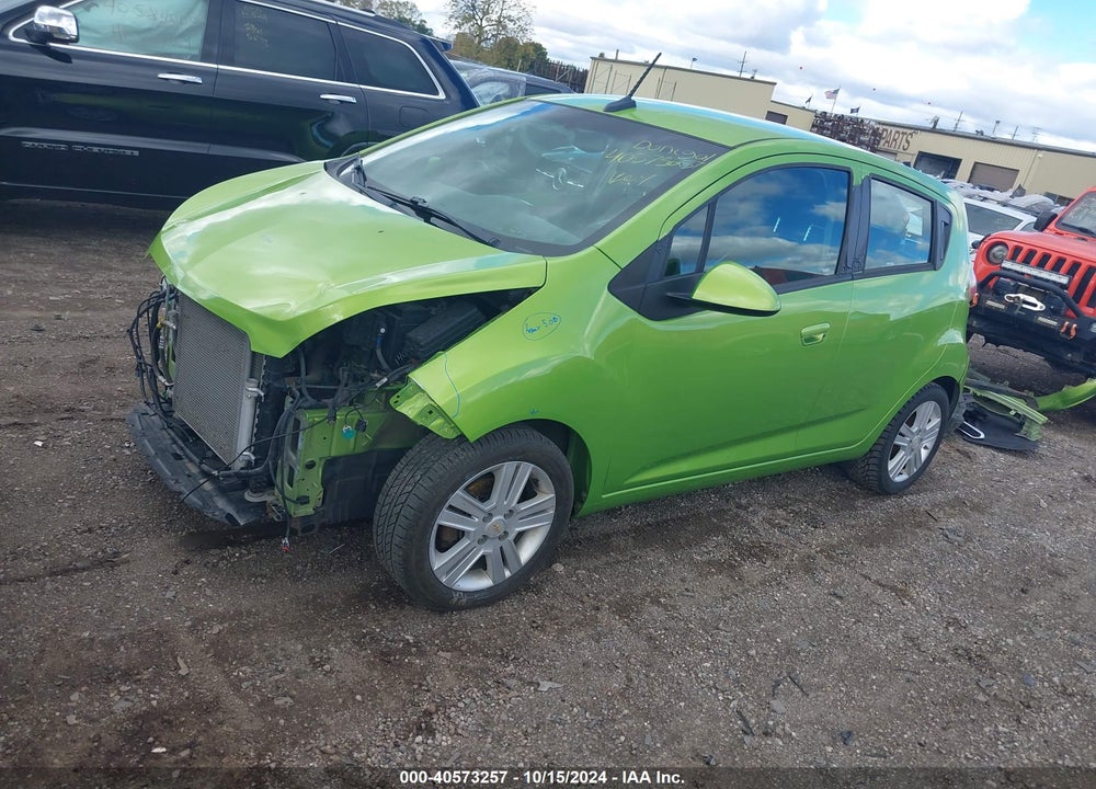2014 CHEVROLET SPARK 1LT AUTO VIN: KL8CD6S97EC479600