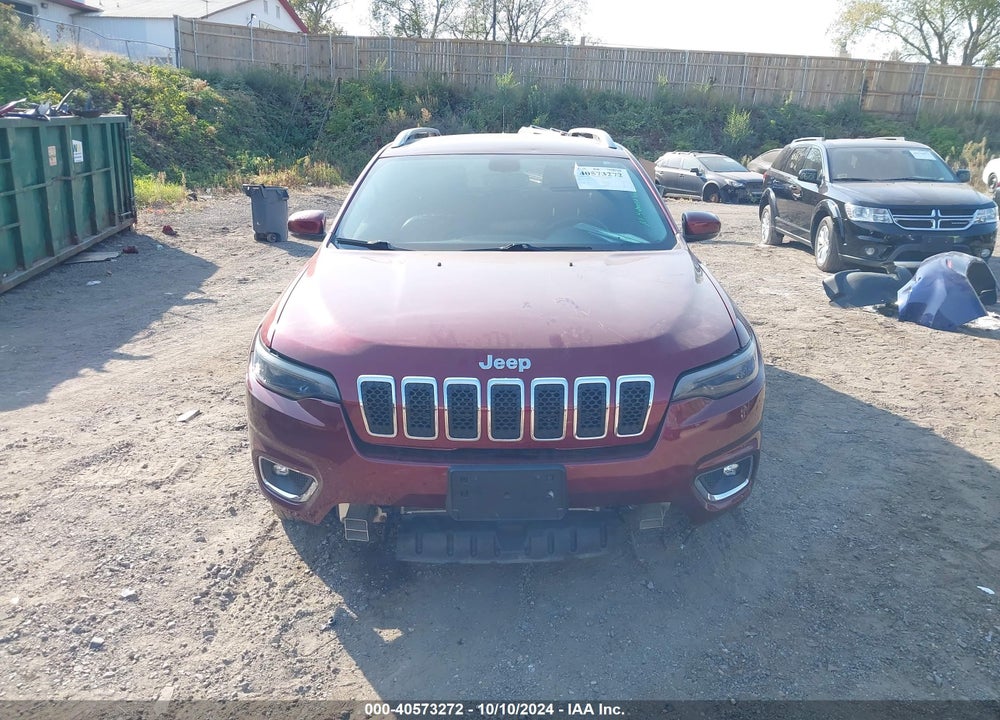 2019 JEEP CHEROKEE LIMITED 4X4 VIN: 1C4PJMDXXKD282038