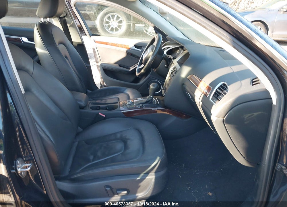 2012 AUDI A4 2.0T PREMIUM VIN: WAUFFAFLXCN007249