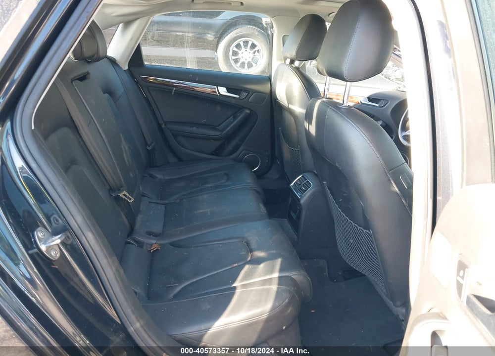 2012 AUDI A4 2.0T PREMIUM VIN: WAUFFAFLXCN007249
