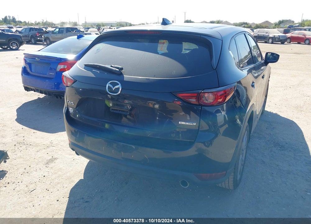 2021 MAZDA CX-5 GRAND TOURING VIN: JM3KFADM9M0396470