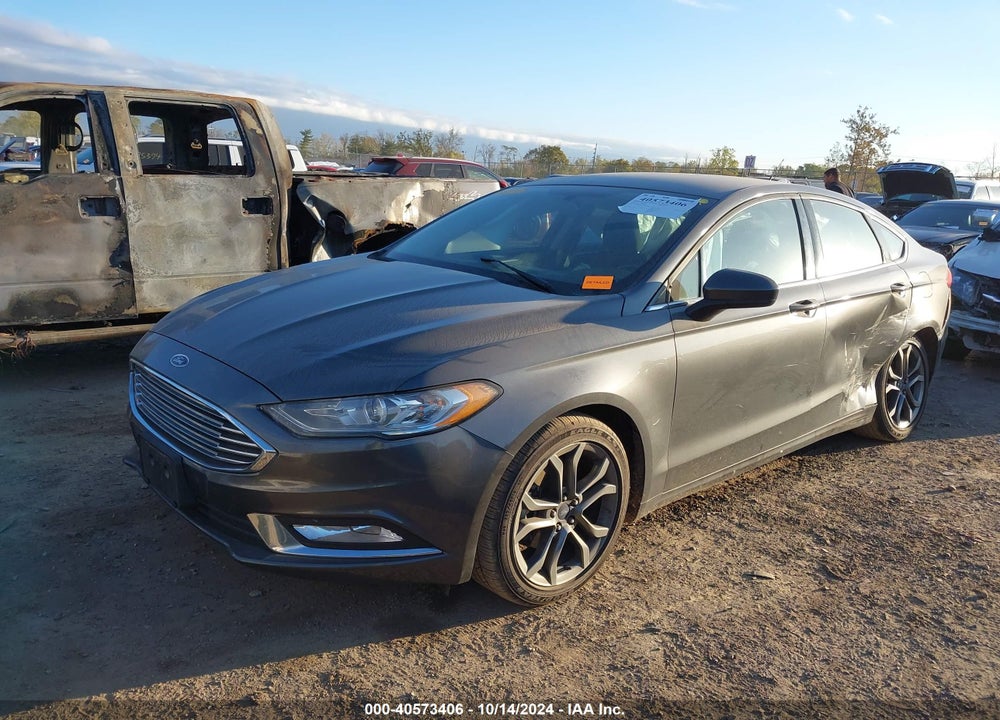 2017 FORD FUSION S VIN: 3FA6P0G70HR348438