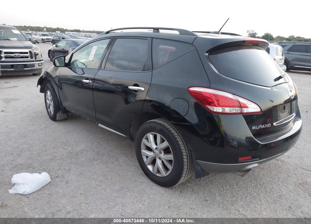 2011 NISSAN MURANO SL VIN: JN8AZ1MU3BW067306