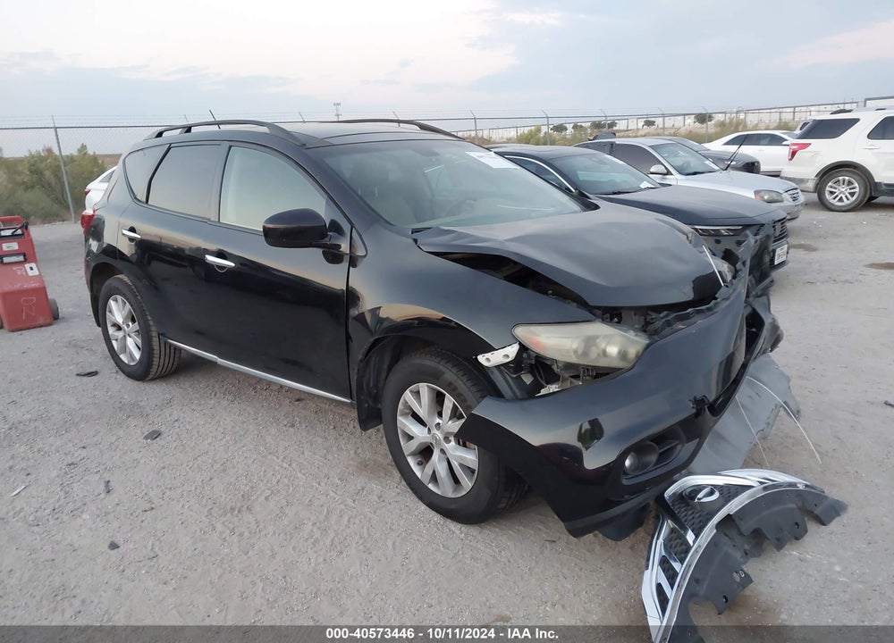 2011 NISSAN MURANO SL VIN: JN8AZ1MU3BW067306