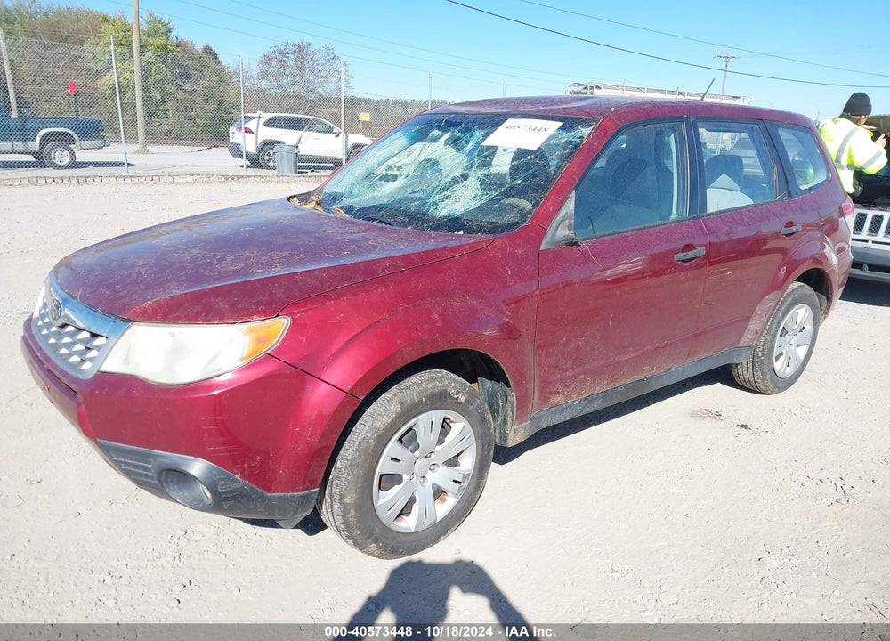 2013 SUBARU FORESTER 2.5X VIN: JF2SHAACXDG403580