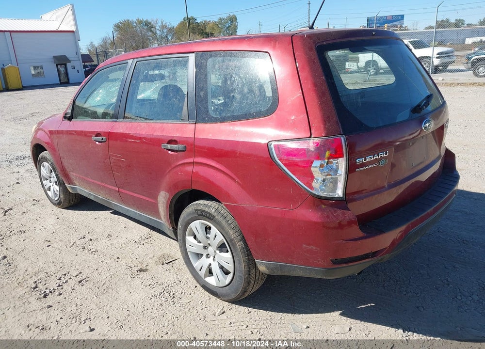 2013 SUBARU FORESTER 2.5X VIN: JF2SHAACXDG403580