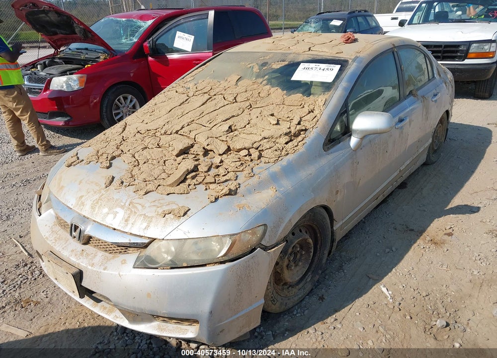 2010 HONDA CIVIC LX VIN: 2HGFA1F57AH556286