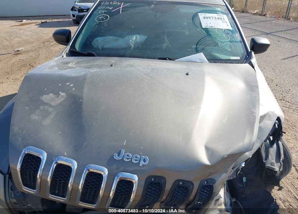 2016 JEEP CHEROKEE SPORT VIN: 1C4PJLAS9GW362607